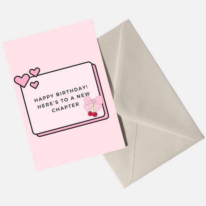 Dearest Little Hope - Wholesale Birthday Card - Happy Birthday Bookish Greeting Card