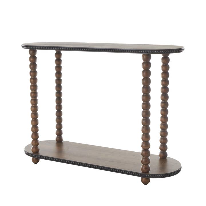 Deco Marché - Wholesale Console Table - Traditional Brown Wood Console Table1