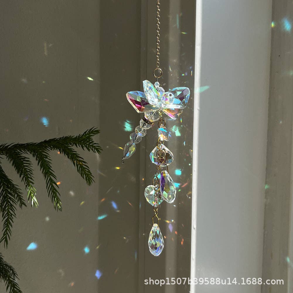 Dipped Shop – wholesale Suncatcher – Butterfly Crystal Suncatcher Home Hangings DP25A9304