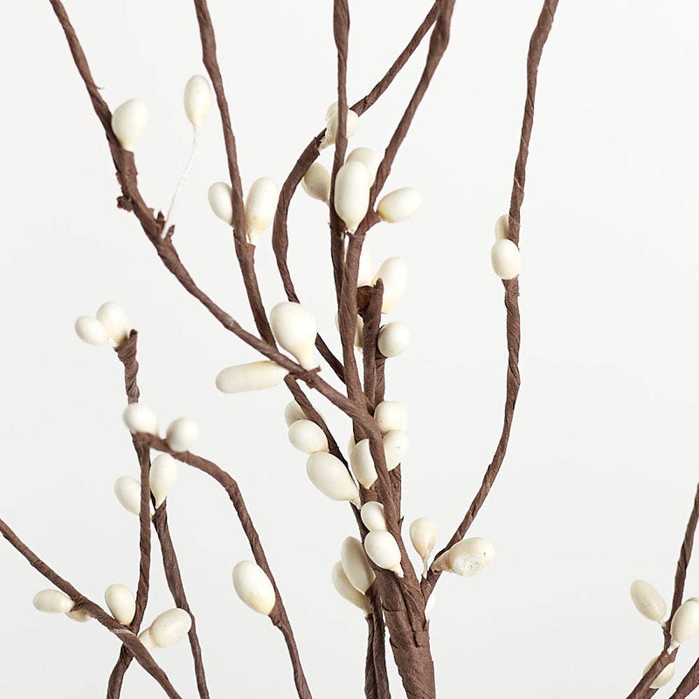 Factory Direct Craft – Flores artificiais por atacado – Ramo de Bagas Pip de 25" - Selecionar Cor5