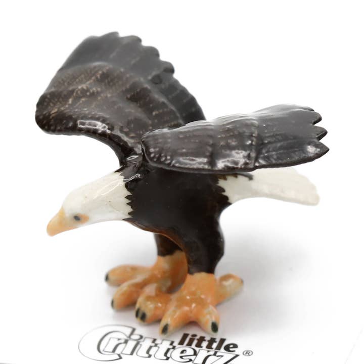 Ari Eagle porselein miniatuur voor wholesale door Little Critterz