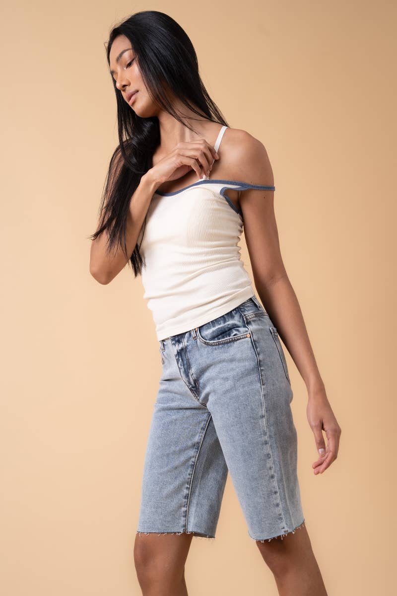 Insane Gene USA - Wholesale Shorts - Women's - MID RISE BERMUDA SHORTS4