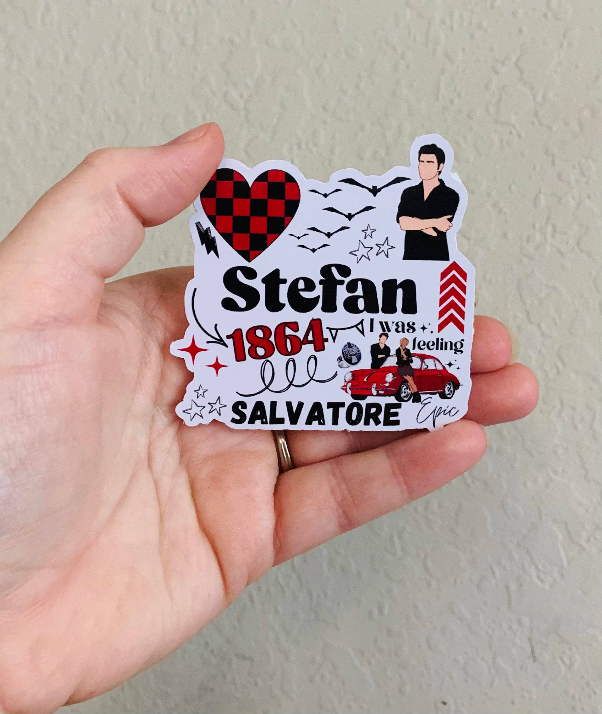 Oily Graphic Creations - Wholesale Sticker - Stefan TVD- Vampire Diaries Stickers/Magnet