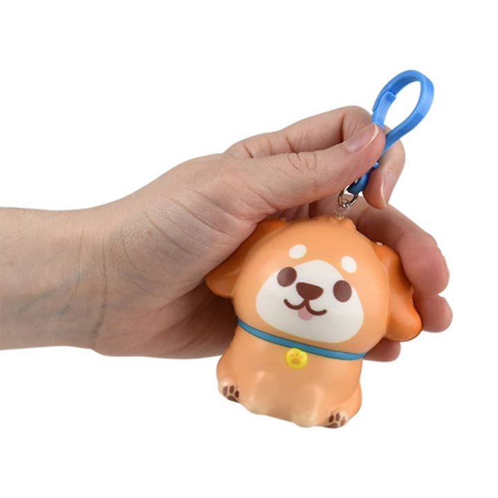 La Luna Bella - Toys - Wholesale Classic Toy - Kids - 3.25" Kawaii Animals Squish Backpack Clip- LLB Toys3