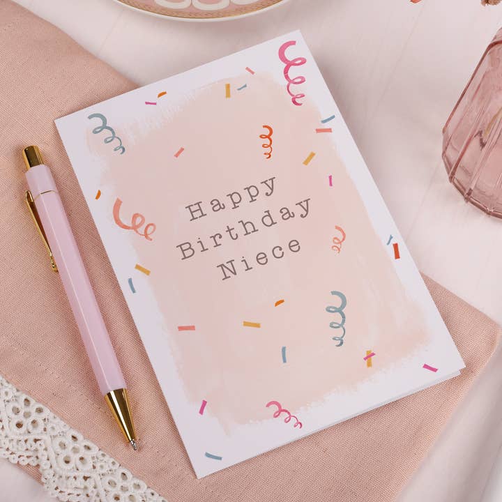 Making Meadows Ltd - Wholesale Birthday Card - Niece Happy Birthday Card1