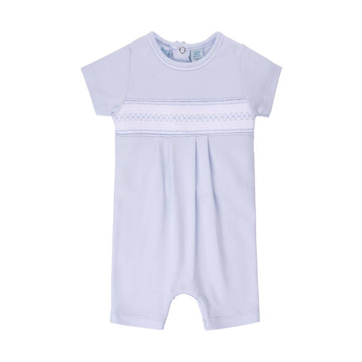Baby Boy`s Smocked Argyle Shortall for wholesale by Feltman Brothers
