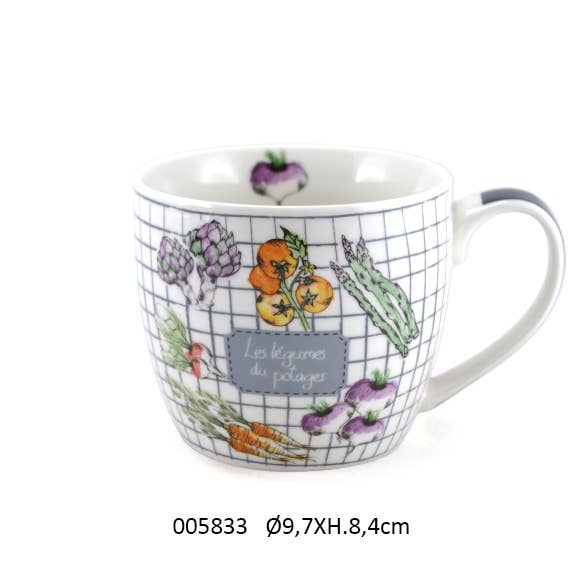 Lunch 'Potager' Ø9.7 X H.8.4 cm / 380 ml for wholesale by Faye