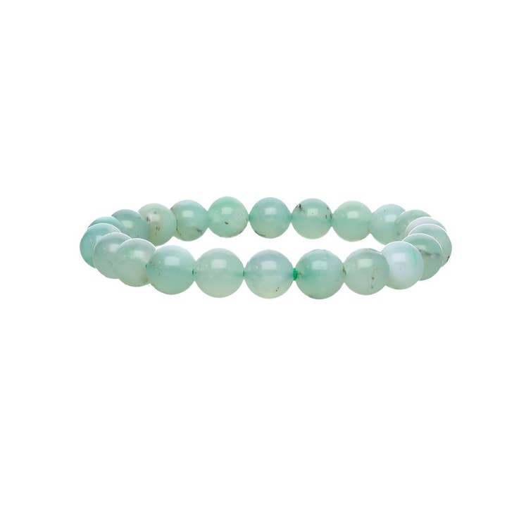 Chrysoprase Extra 8mm Bracelet for wholesale by Vives de la Cortada S.L