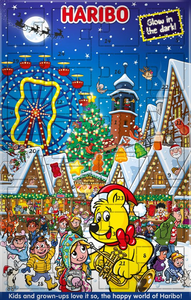 SWEDISHCANDY4U – wholesale Gummy – HARIBO CALENDAR 300G0