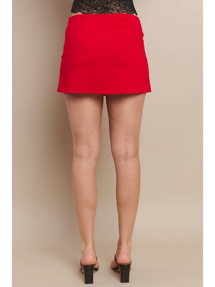 Honey Mango - Wholesale Skirt - Women's - MB1429- Slim fit mini skirt