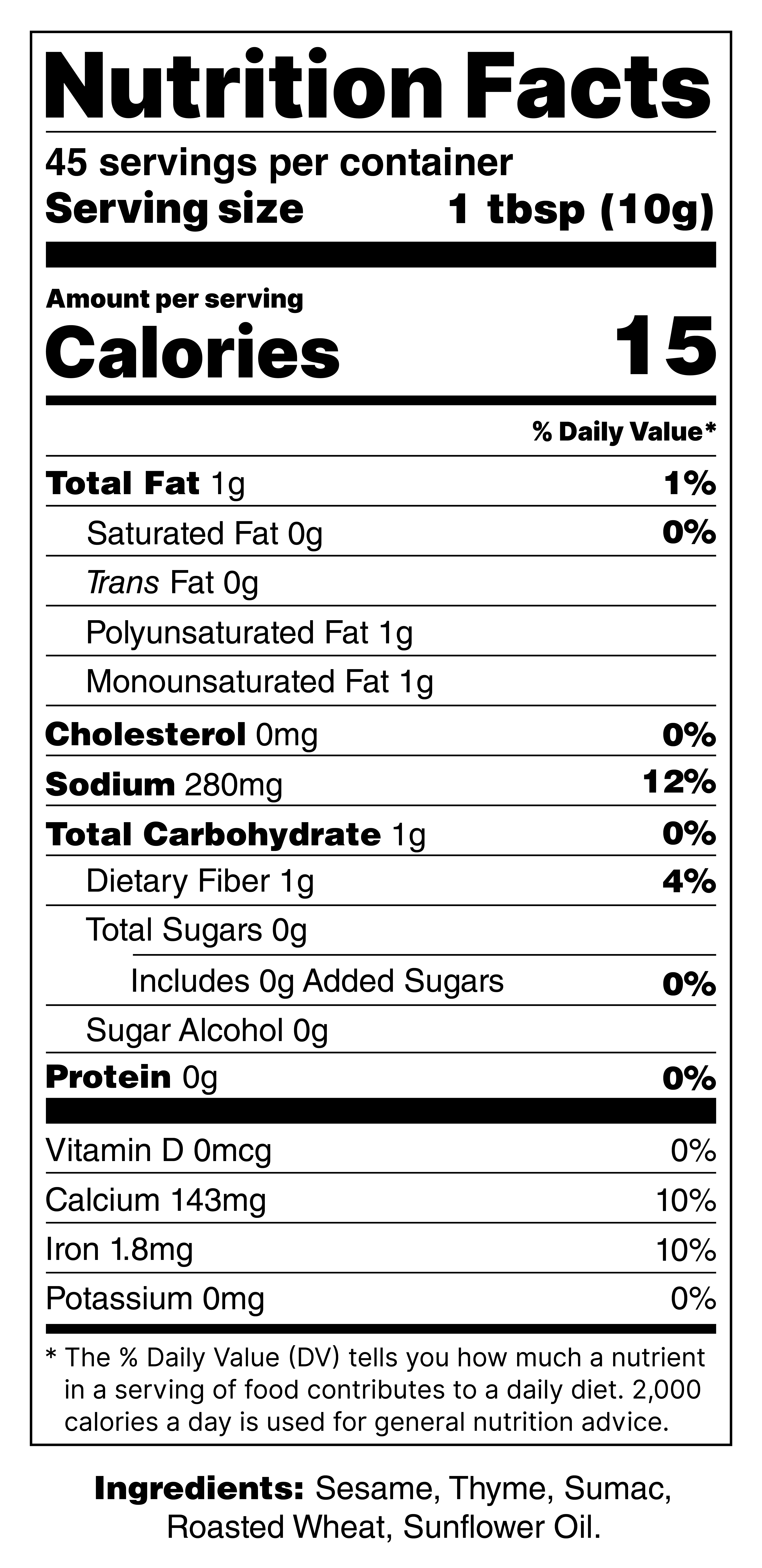 George's Regional - Wholesale Dried Spice Mix - Zaatar - Special Artisan Blend (400g)4