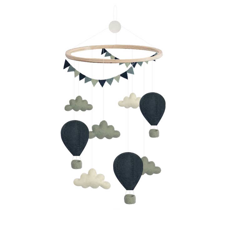 Móvil, globo aerostático, azul oscuro para venta al por mayor de Gamcha