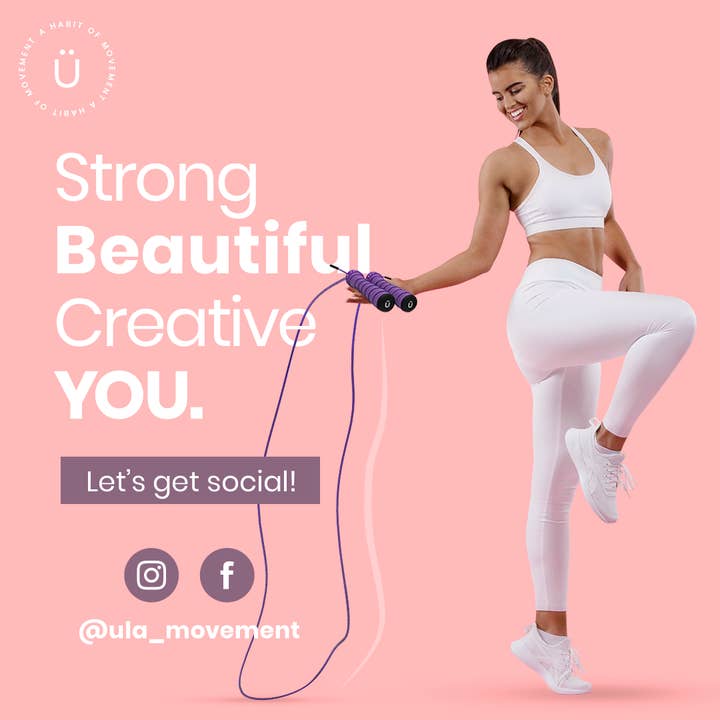 Üla Movement - Wholesale Fitness Equipment - Workout Essentials Set:Weerstandsbanden, Hip Band, Speedrope6