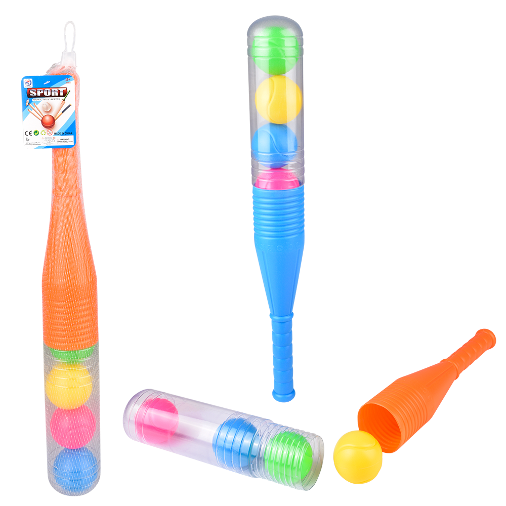 The Toy Network - Wholesale Sports & Outdoor - (T) 21.5" BASEBALL BAT SET4