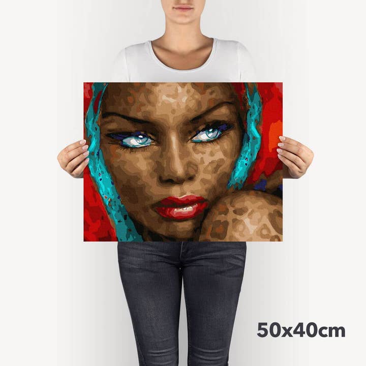 Arty Bee - Wholesale DIY Craft Kit - Woman with the Eyes1