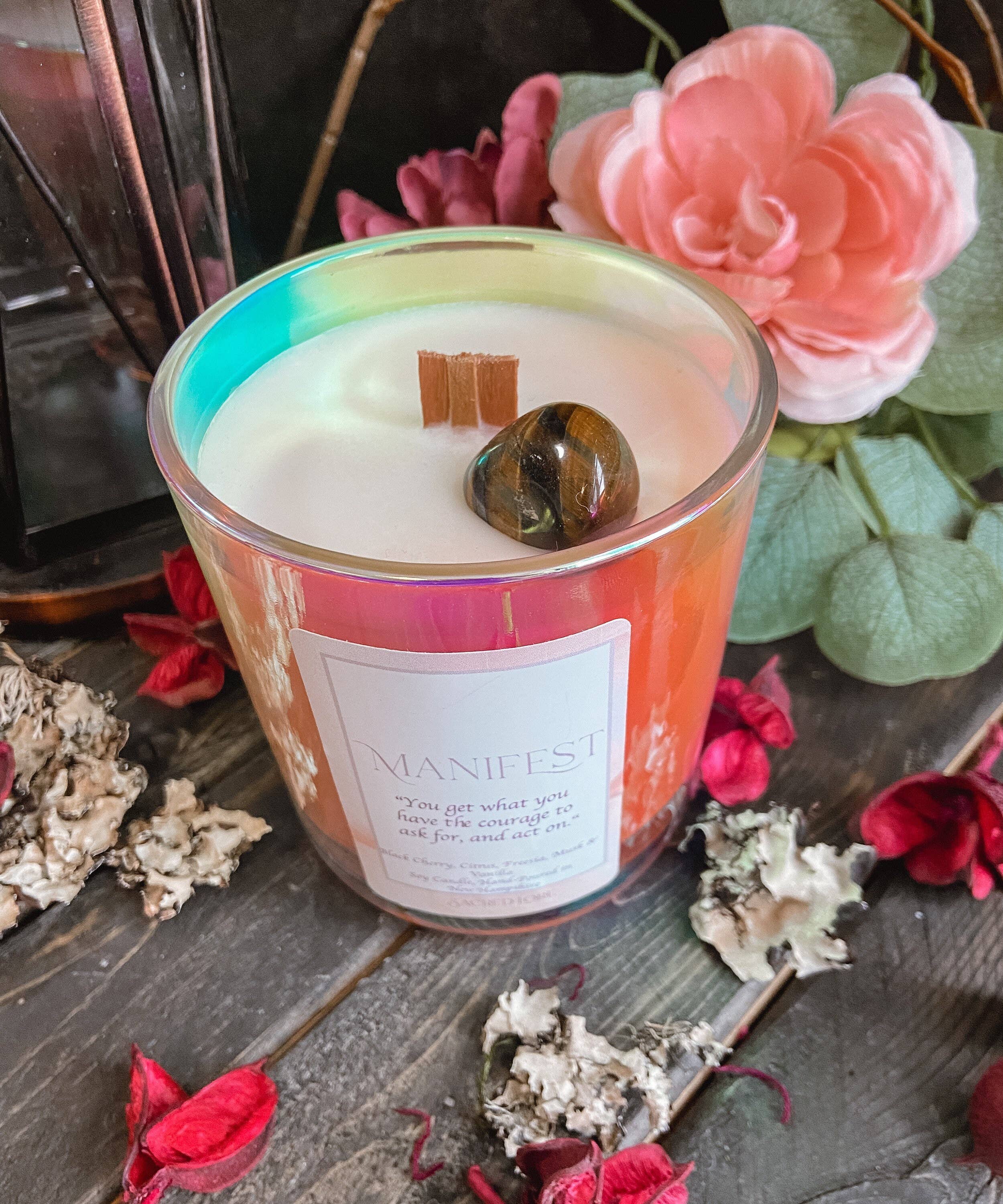 Sacred Lore - Wholesale Jar/Filled Candle - Manifest Soy Candle, Manifesting Ritual, Intention Setting6