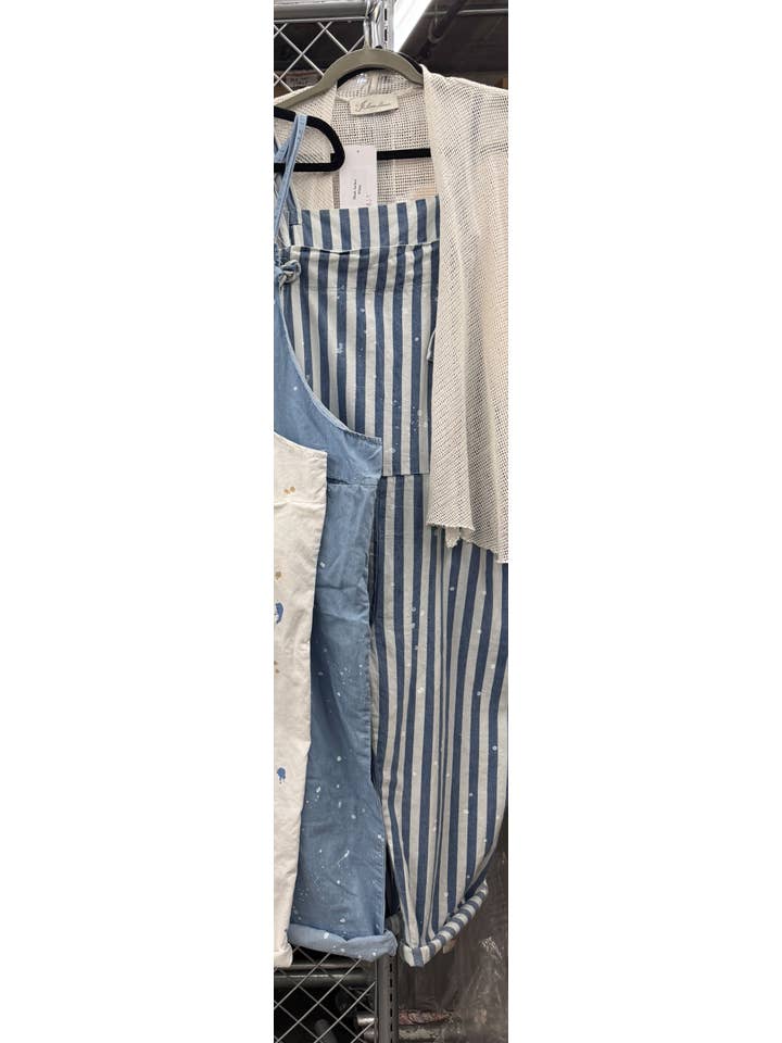 LeParisPetit by I Love Linen - Wholesale Overalls - Women's - Denim Overalls in Five Colors/Patterns4