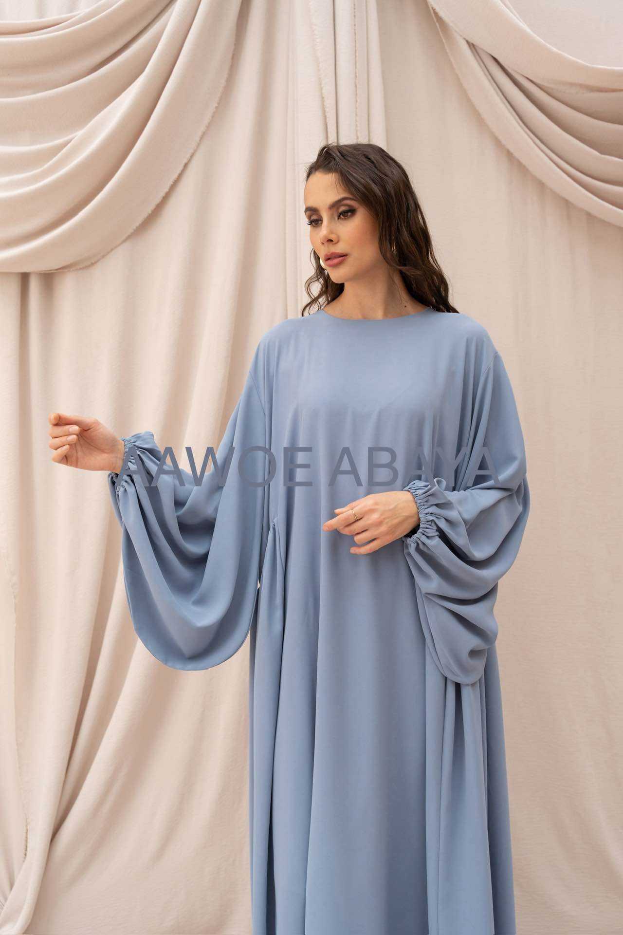 Aawoe Abaya - Wholesale Dress - Women's - Elegant Abaya Dress - 2466-ROB67