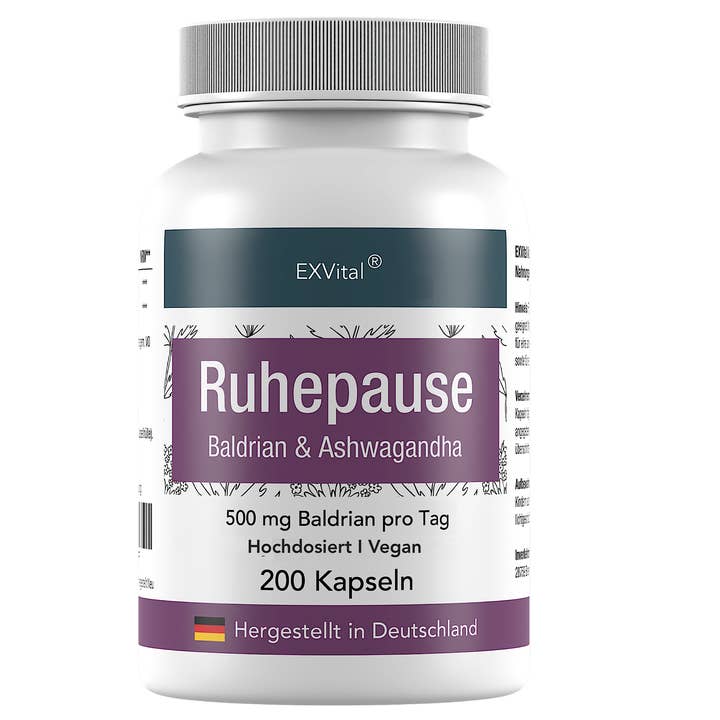 EXVital Rest Break, with Valerian & Ashwagandha for wholesale by EXVital