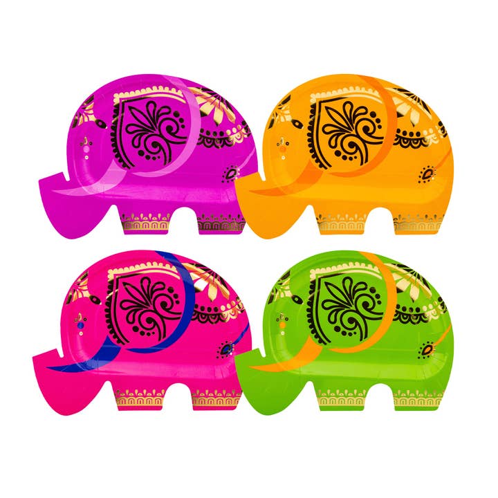 PLPL1470 - Elephant Plate Set for wholesale by My Mind’s Eye