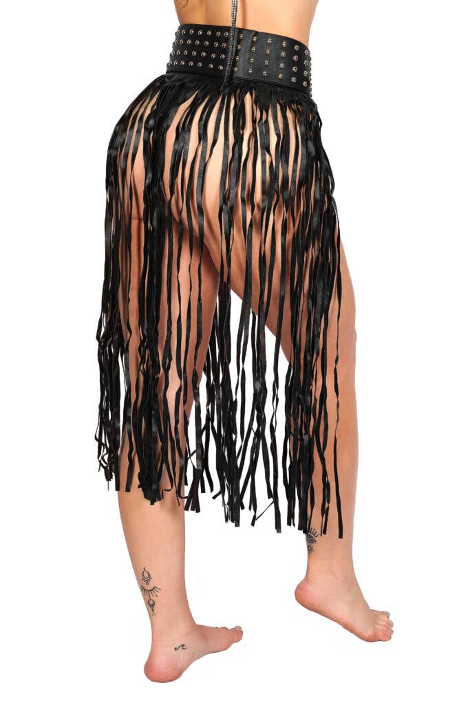 Western Fashion - Wholesale Belt - Women's - 14716 - Rave Belt - Black1