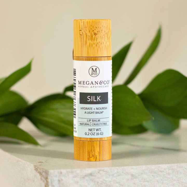 MEGAN & CO. Herbal Apothecary - Wholesale Lip Balm - Silk Lip Balm (6g) – Hydrating + Nourishing