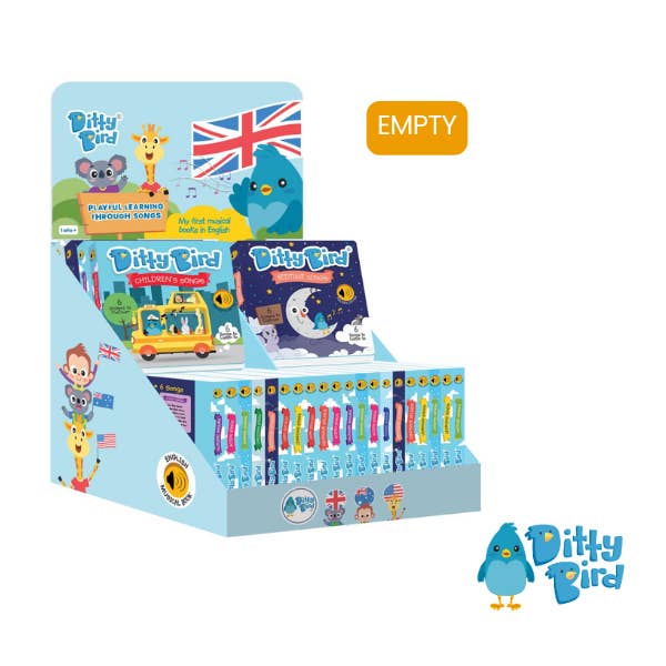 Ditty Bird Hyllenhet (tom) för 26 böcker för wholesale av Ditty Bird Europe