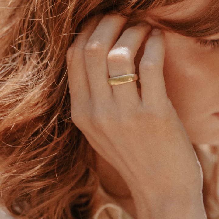 Mountainside Jewelry - Wholesale Signet Ring - Cuesta Ring1