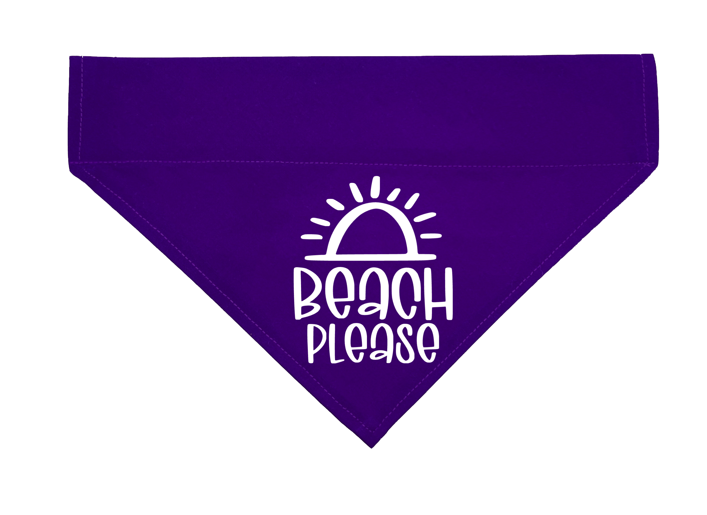 Woofingtons & Company – wholesale Pet bandana – Dog – Beach Please - Funny Quote Over Collar Dog Bandana8