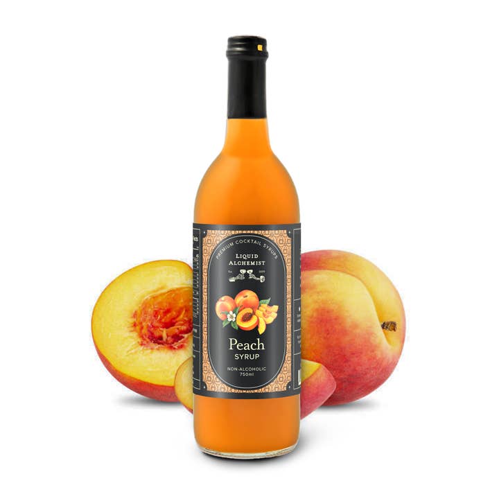 Liquid Alchemist Syrups - Wholesale Cocktail Mix/Syrup - Peach Cocktail Syrup11