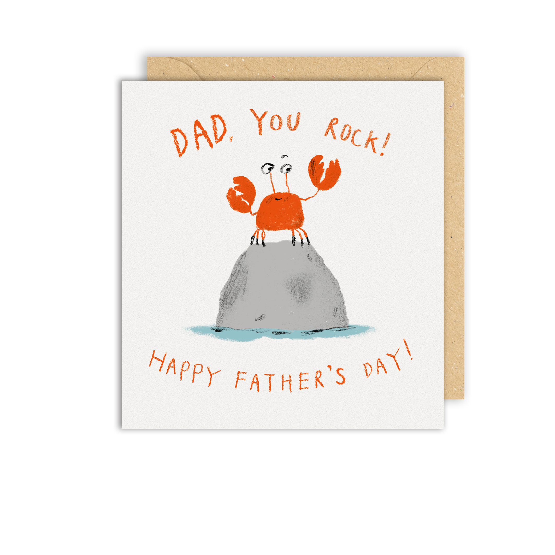 Meraki Greeting Cards - Wholesale Father's Day Card - YOU ROCK Father's Day Card0