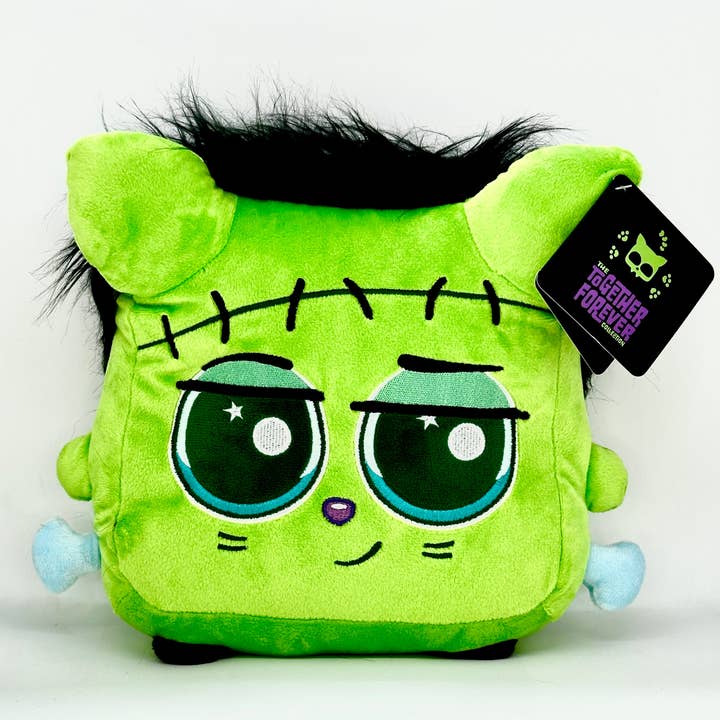 Squaredy Cats - Wholesale Throw/Decorative Pillow - Monster & Bride of Frankenstein Pillow Plushies2