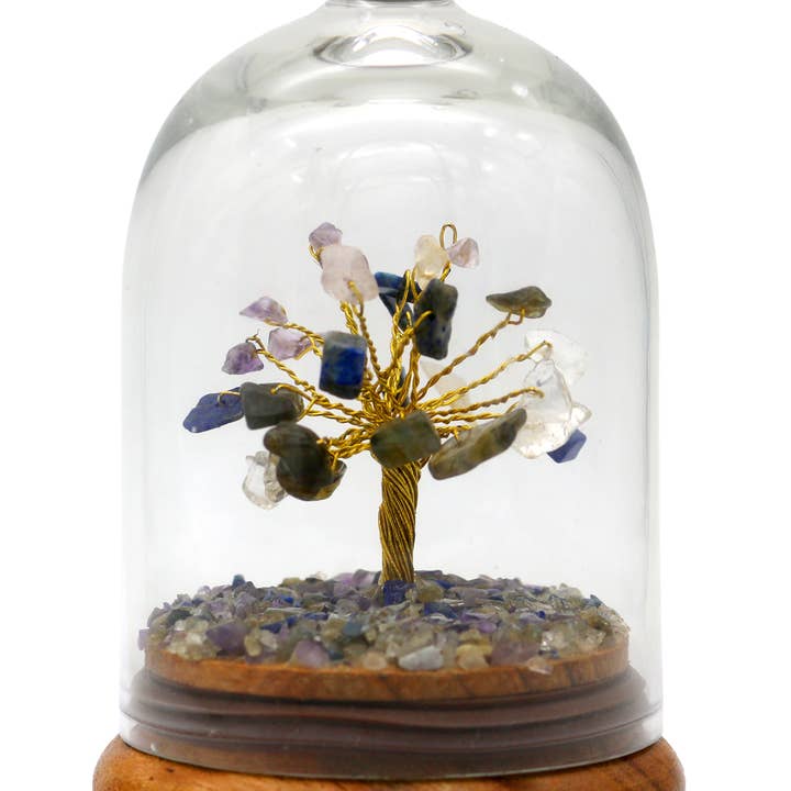 Designs by Deekay Inc. - Venta al por mayor Piedras/cristales espirituales - Árbol de Cúpula de Cristal de Sueño y Trabajo de Ensueño1