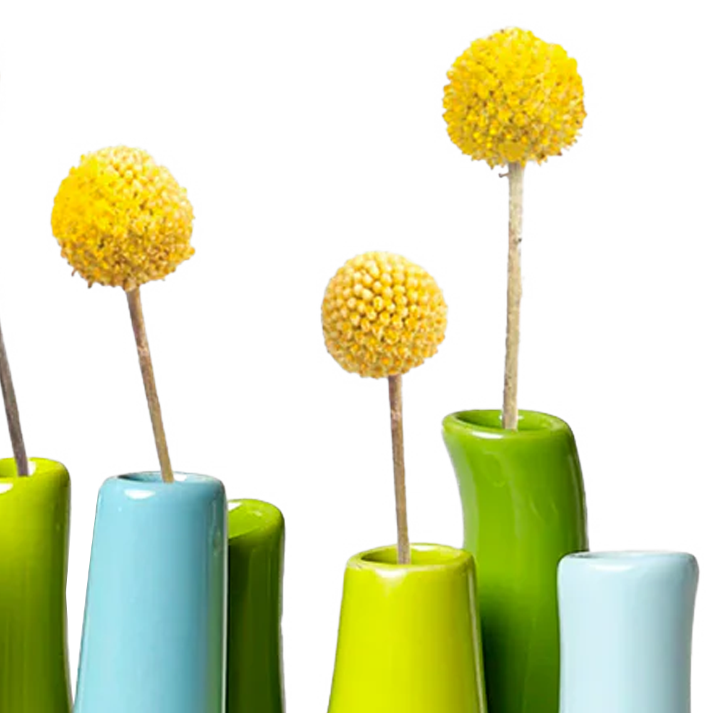 Chive - Wholesale Vase - Pooley Colorful Bud Vase For Flower Arranging Rectangular60