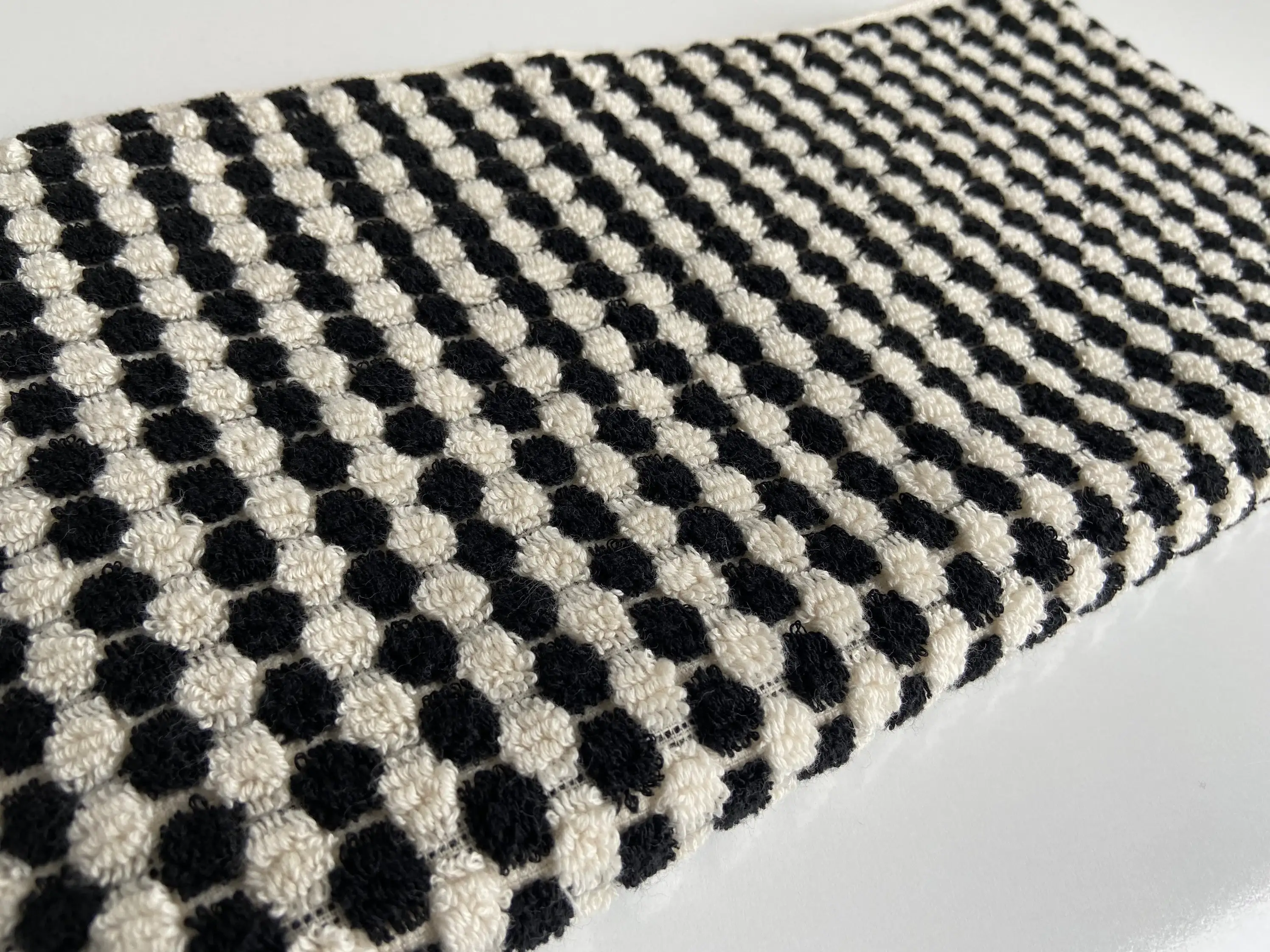 YURTLUS – Großhandel Händehandtücher – Organic Bubble Series — Handtuch 18x 37, weiches, dickes Handtuch, Küchentuch — Schwarz5