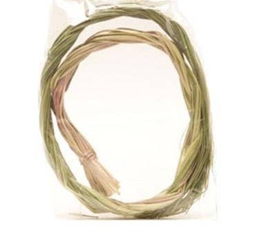 OMSutra - Wholesale Sage Bundle - Smudging Herbs - Sweet Grass Braid - 24"2