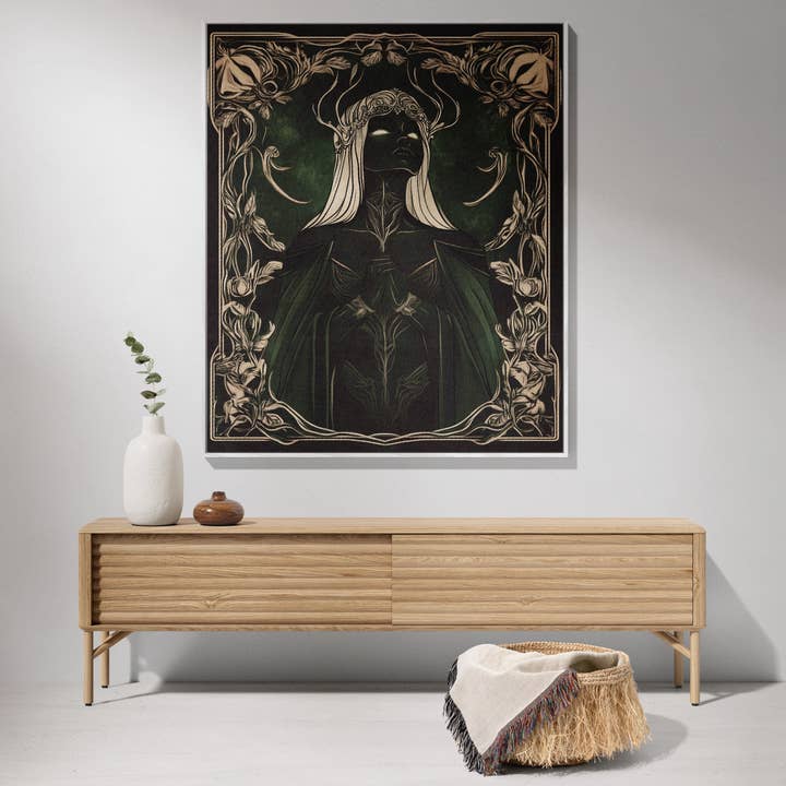 MagicMerchEmporium - Wholesale Throw Blanket - Elain ACOTAR Woven Throw Blanket0