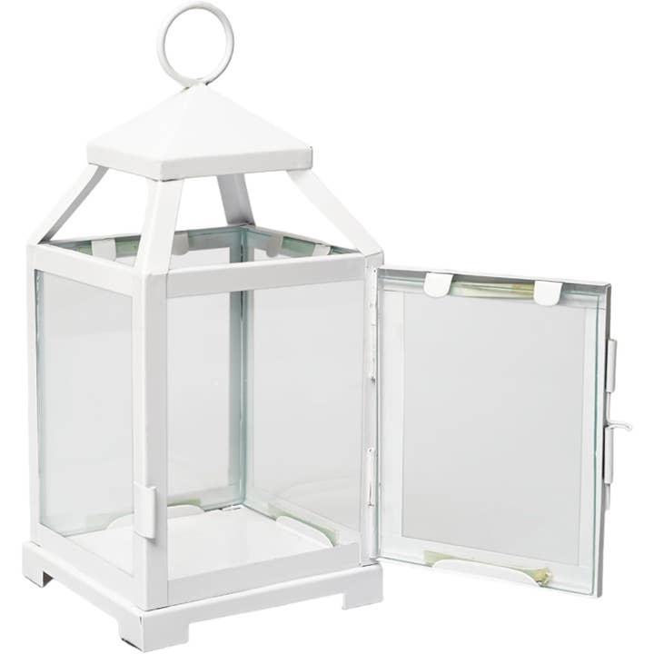 Hosley - Wholesale Lantern - 12IN WHITE LANTERN5
