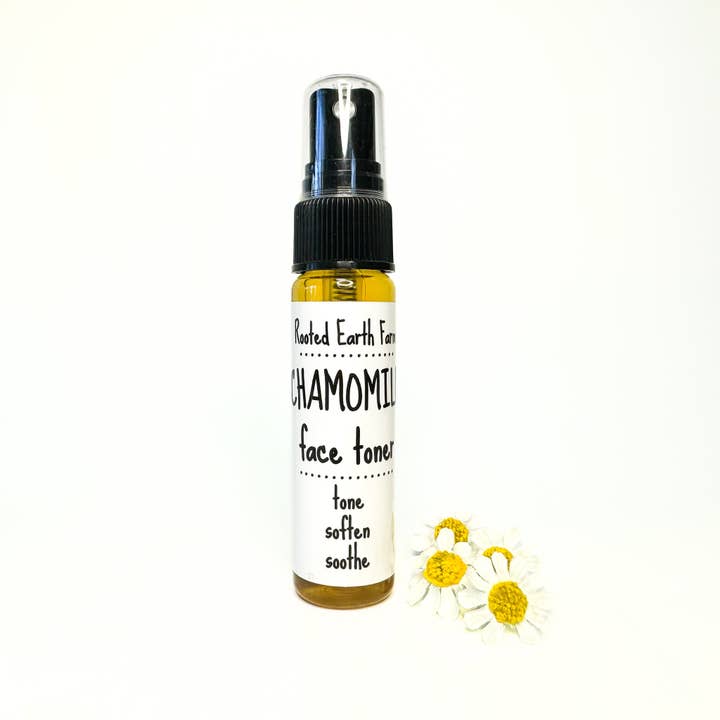 Rooted Earth Farm + Apothecary - Wholesale Facial Toner - Chamomile and Aloe Face Toner - 3 Size Options
