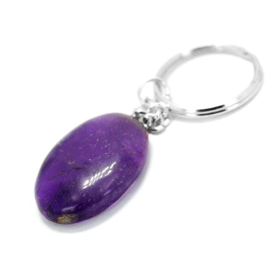 Rock Paradise - Wholesale Keychain - Unisex - Crystal Worry Stone Keychain Pack in Gold or Silver Tone10