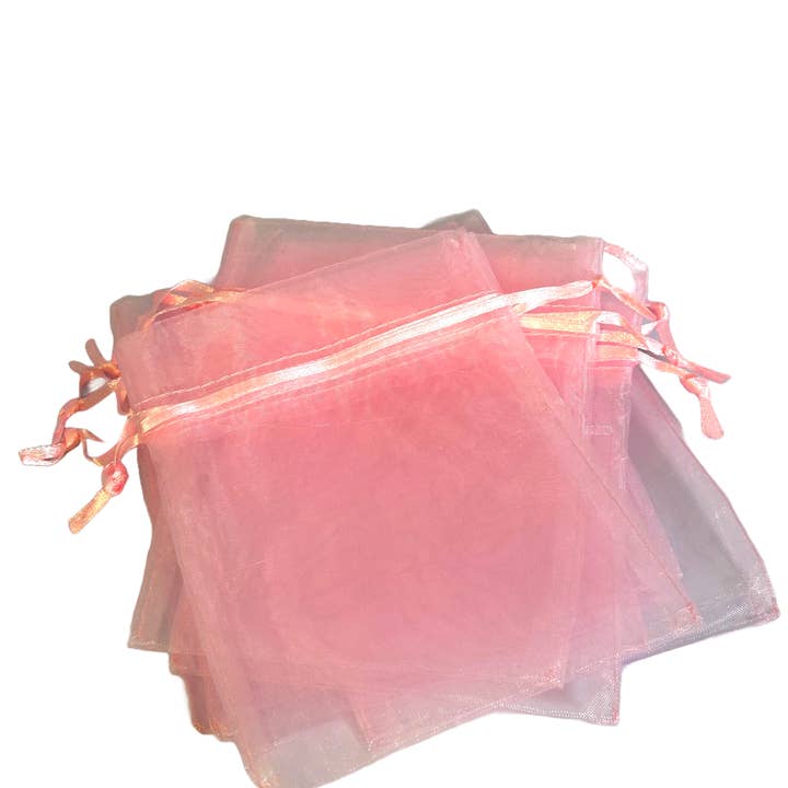 Organza Bag for Jewelry - 4"W x 5"H - 50 pcs per pack for wholesale by DisplayCanada