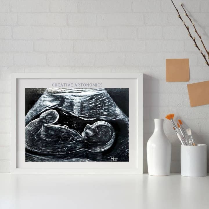 Zwischen Art Print for wholesale by Creative Artonomics