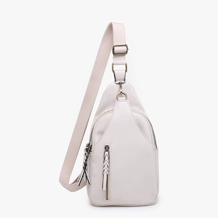Jen & Co. – wholesale Axelväska - Dam – M2342 Nikki Dubbel Fack Crossbody Slingväska4