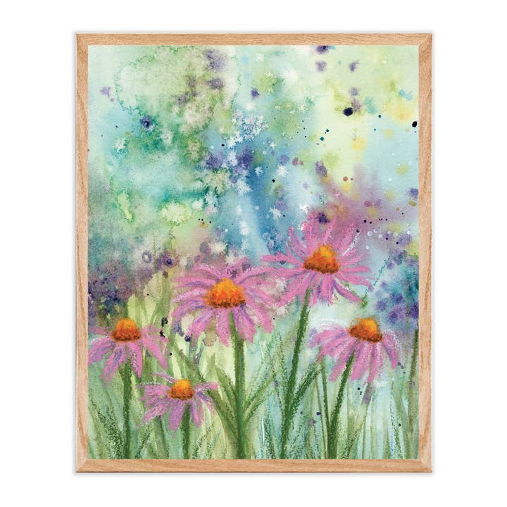 Summer Blooms Art Print for wholesale by Green Artist Designs