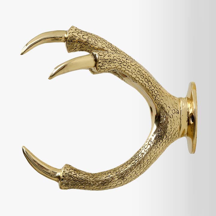 Garden Glory – Großhandel Gartendeko/-schmuck – Klauenschlauchhalter Gold0