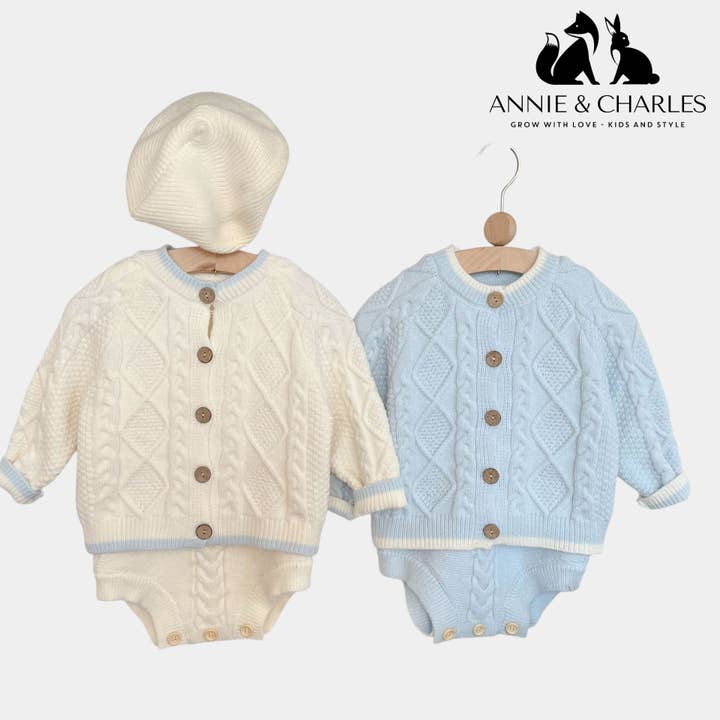 Annie & Charles® Baby-Strickkollektion Himmelsliebe für den Großhandel von Annie & Charles