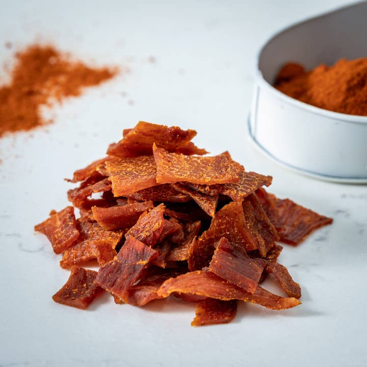 Butter Chicken Jerky for wholesale by Mallorys Jerky
