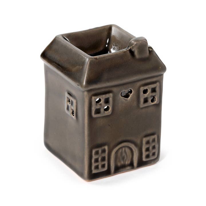 Puckator Ltd - Wholesale Oil Warmer - Eden Small House Shaped Oil Burner