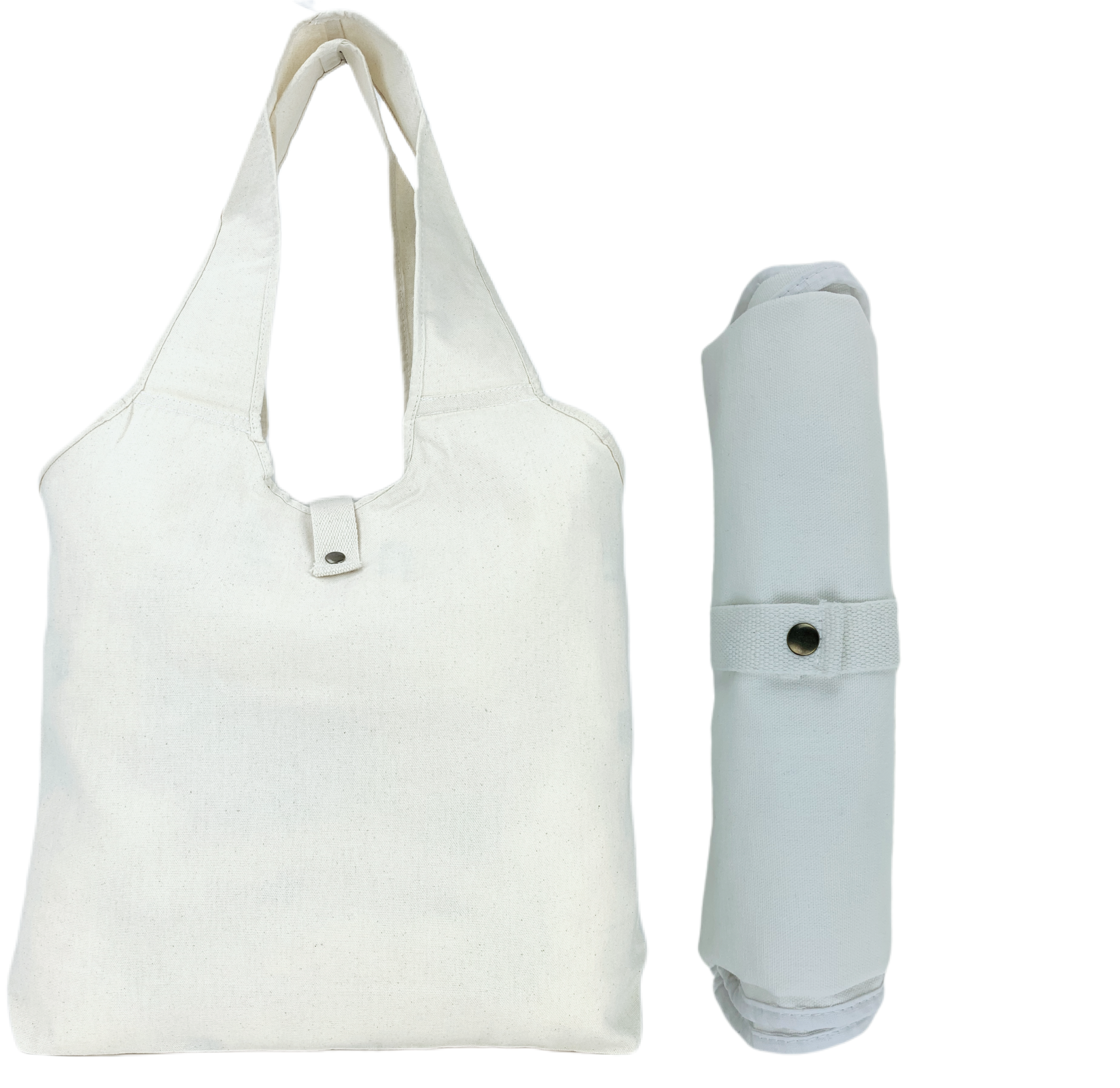 US Bags - Wholesale Draagtas - Uniseks - Vouw & Klik Canvas Tas | Herbruikbare Gevouwen Alledaagse1