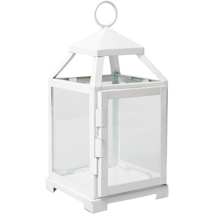 Hosley - Wholesale Lantern - 12IN WHITE LANTERN3